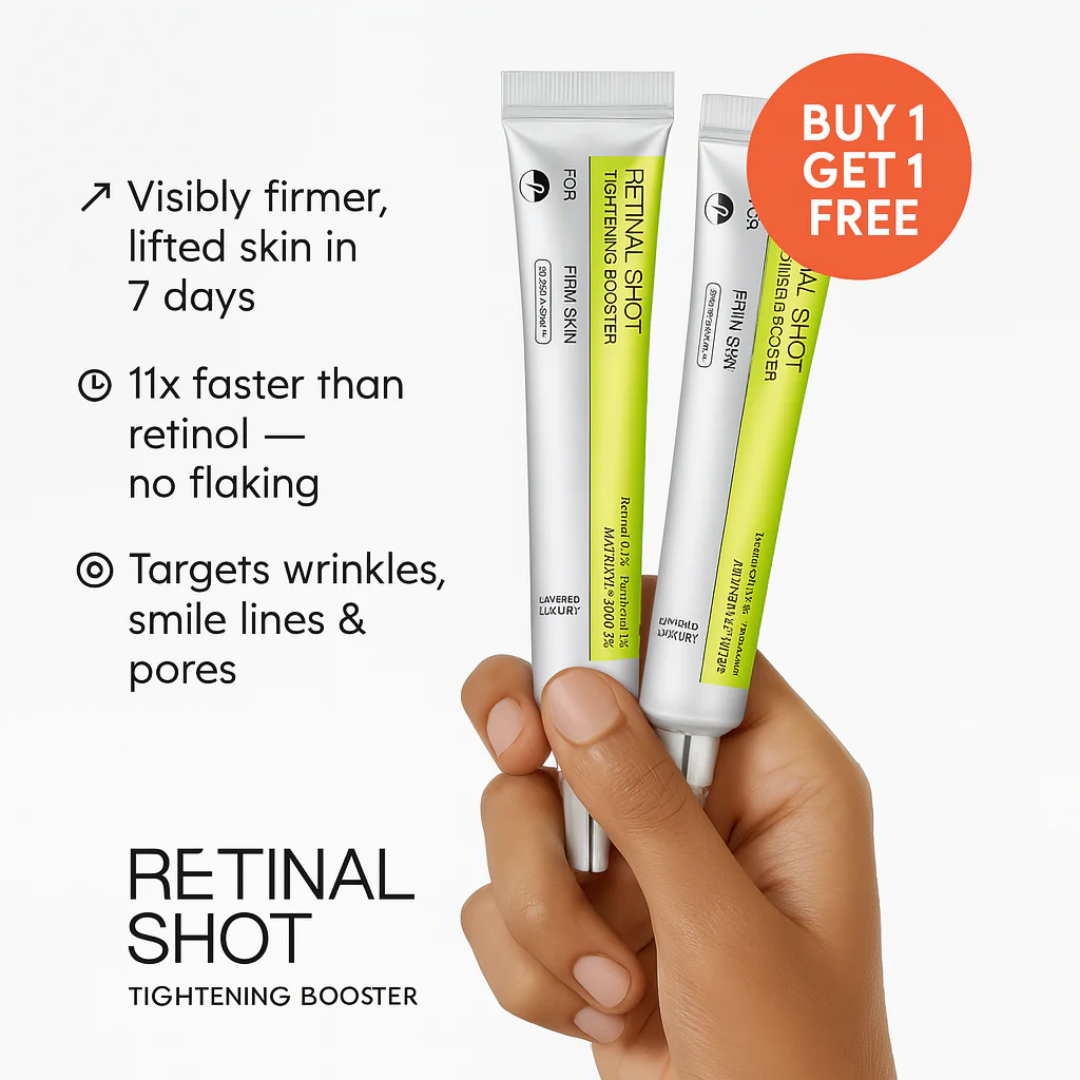 Retinal Shot Tightening Booster Soin Raffermissant & Anti-Âge Avancé (0,1% Rétinal + Peptides)